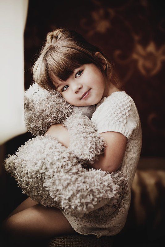 портрет,ребенок,мишка ***photo preview