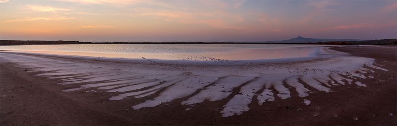 Баскунчак, Весна, Озеро, Панорама, Пейзаж, Природа, Рассвет, Соль, Утро ***photo preview