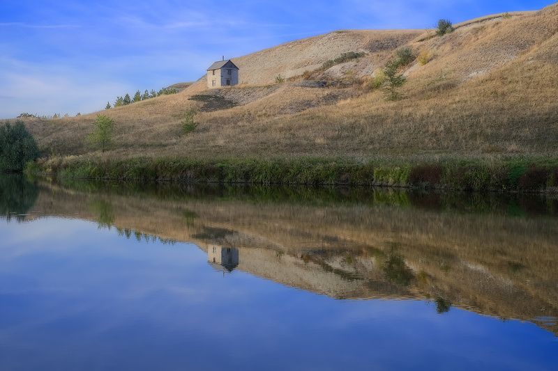 осень Арбуга домик отражение  Домик... фото превью