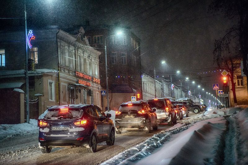 Серпухов в ожидании Рождества.photo preview