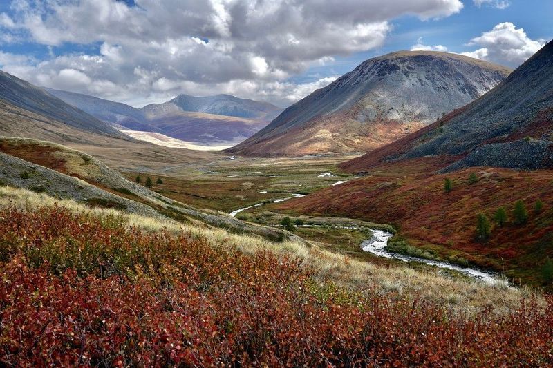 Алтай. Осень. Возвращаясь из Джазатора.photo preview
