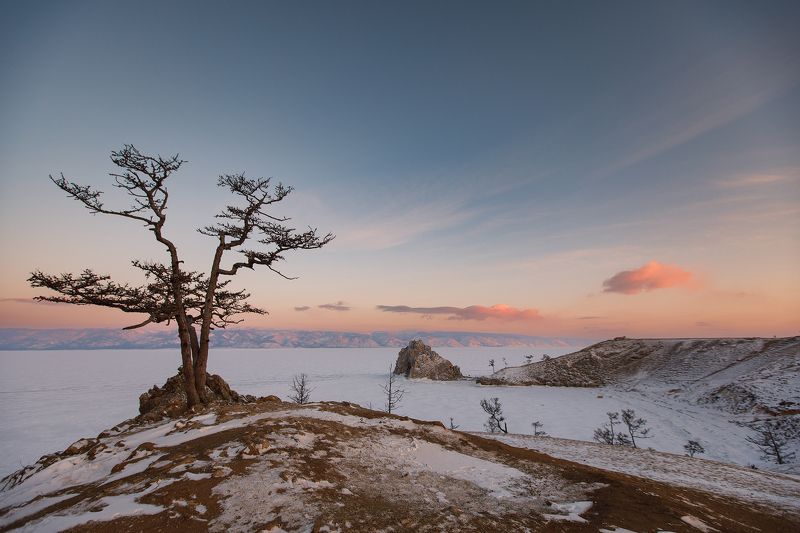Байкал, Ольхон, Сибирь, Иркутск, Хужир Мыс Бурхан. Восход фото превью