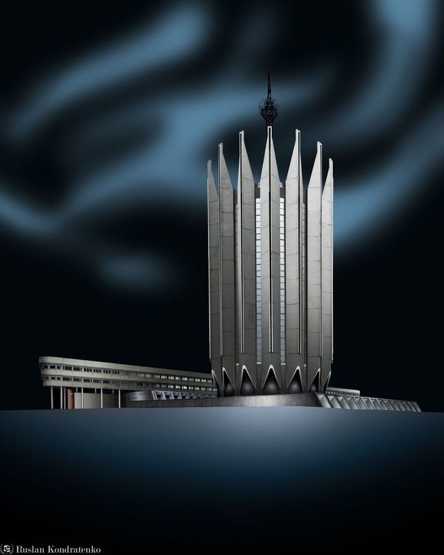 fine art, fineart, файн арт, fine art architecture, санкт-петербург, цнии ртк Башня ЦНИИ РТКphoto preview