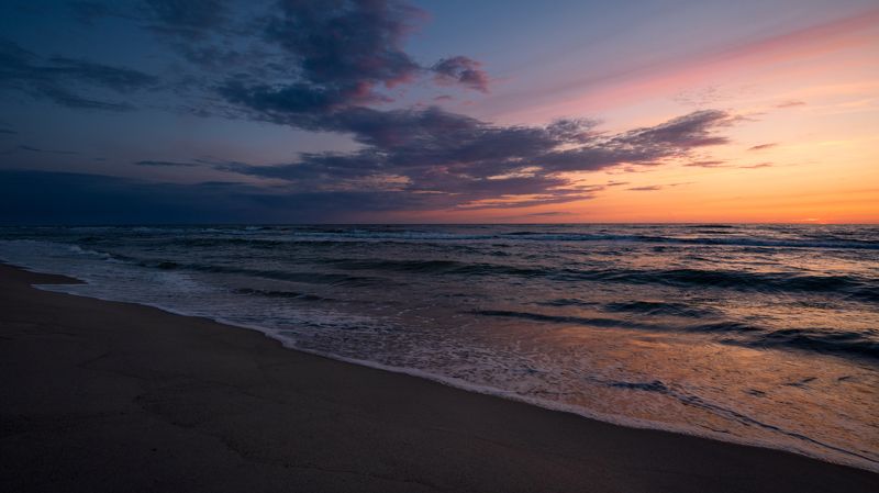 калининград, балтийское море, закат *photo preview