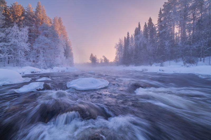 Морозное утро на Колвице...photo preview