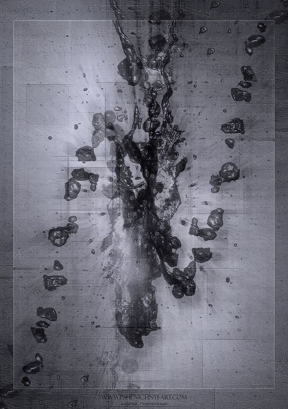 вода, капли, мгновенье, концепт, хаос, ртуть, структура, жидкий металл Ртутьphoto preview