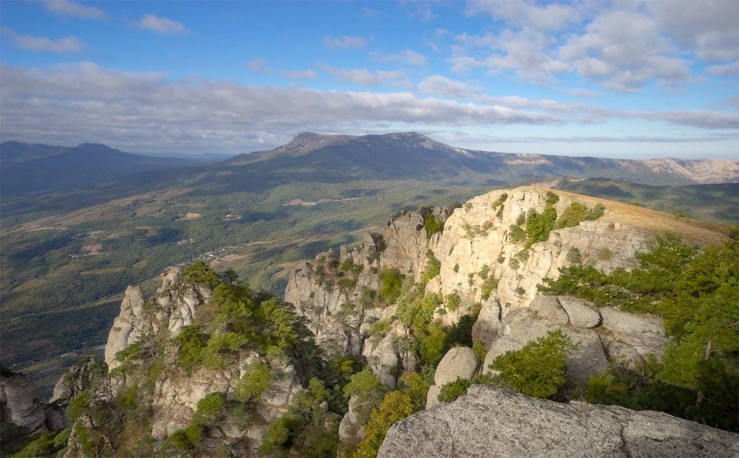 Вид на Чатыр-Даг 2. Автор: Пеккер Сергей Горы, Крым, Небо, Природа, Свет, Солнце, Утро, Пеккер Сергей