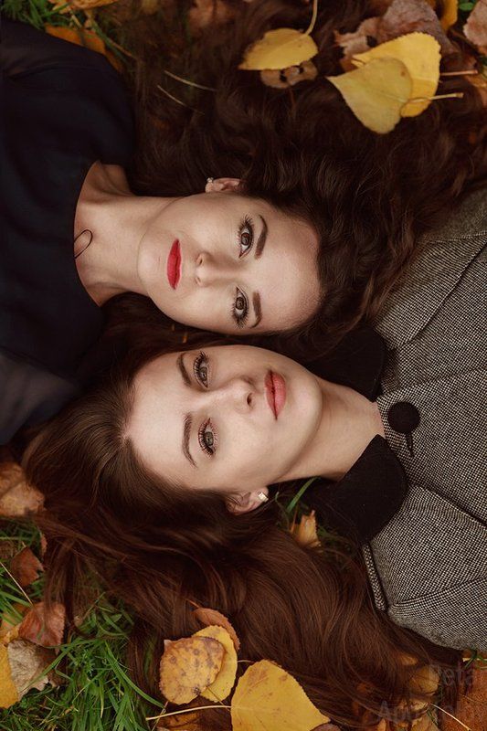 portrait autumn есен портрет ретуш  Двойна доза от хубавотоphoto preview