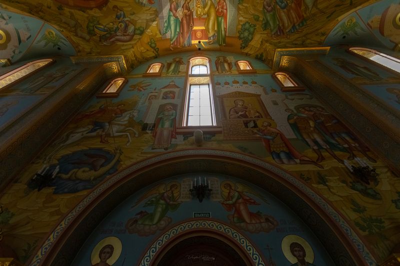 Александр Невский, храм, религия, православие, Калининград, Россия, фотография, архитектура, Alexander Nevsky, temple, religion, Orthodoxy, Kaliningrad, Russiaphotography, architecture Роспись храма Александра Невского.photo preview