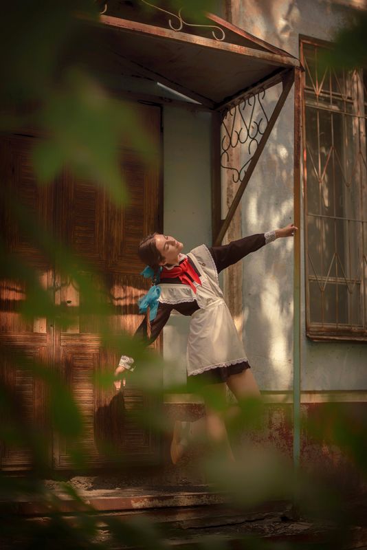 девушка, пионерка, школьница, ссср, лето, библиотека, красавица Пионерка фото превью