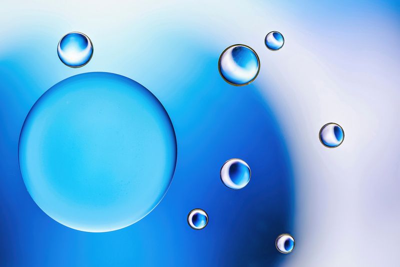 oil , water , macro, colores MULTIVERSE VI MACROphoto preview