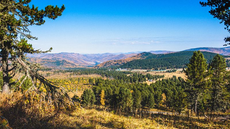 пейзаж, горы, осень, Горный Алтай  Прекрасное далёко photo preview