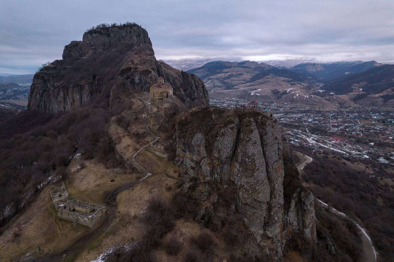 холмы, свет, линии, рельеф, долина, горы, карачаево-черкесия, формы, закат, вечер, air2s, шоана, храм, Арсен Алабердов