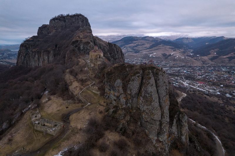холмы, свет, линии, рельеф, долина, горы, карачаево-черкесия, формы, закат, вечер, air2s, шоана, храм ХРАМ НА ГОРЕ ШОАНАphoto preview