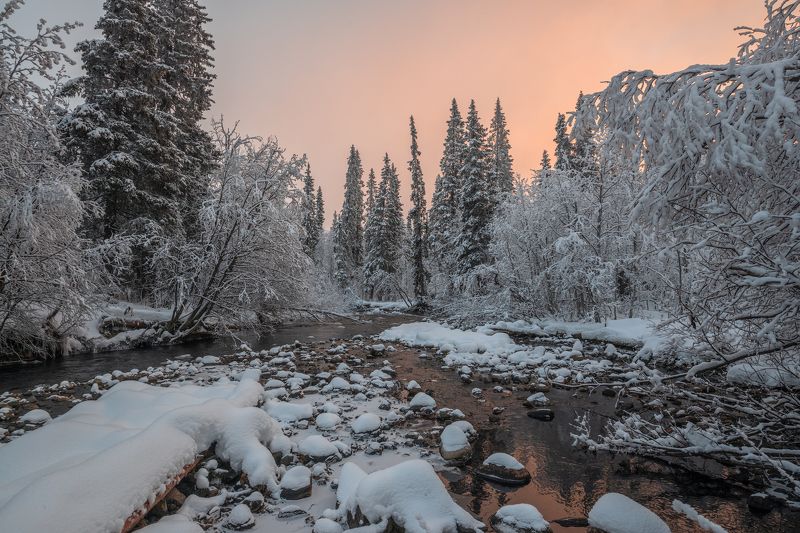 север, кольский, заполярье, Дремучий ручейphoto preview