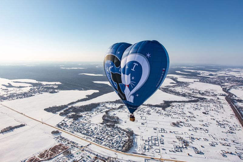 Аэростат, воздушный шар, небо, полёт, воздухоплавание You & I фото превью