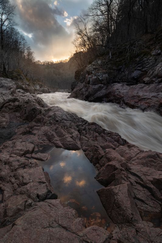 Закат в Гранитном каньонеphoto preview