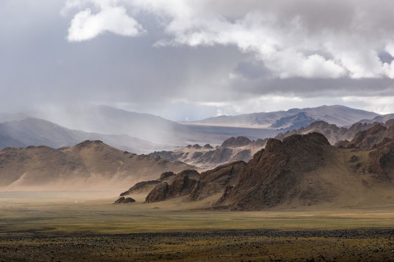 autumn, landscape, осень, монголия, mongolia, пейзаж photo preview