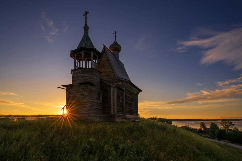 вершинино, кенозеро Первые лучиphoto preview