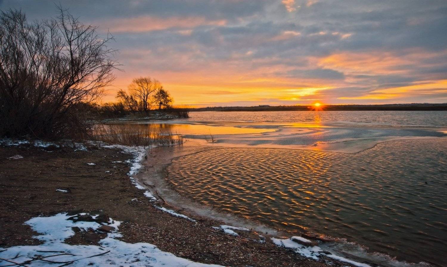 Озеро, Рассвет, Андрей Журавлев