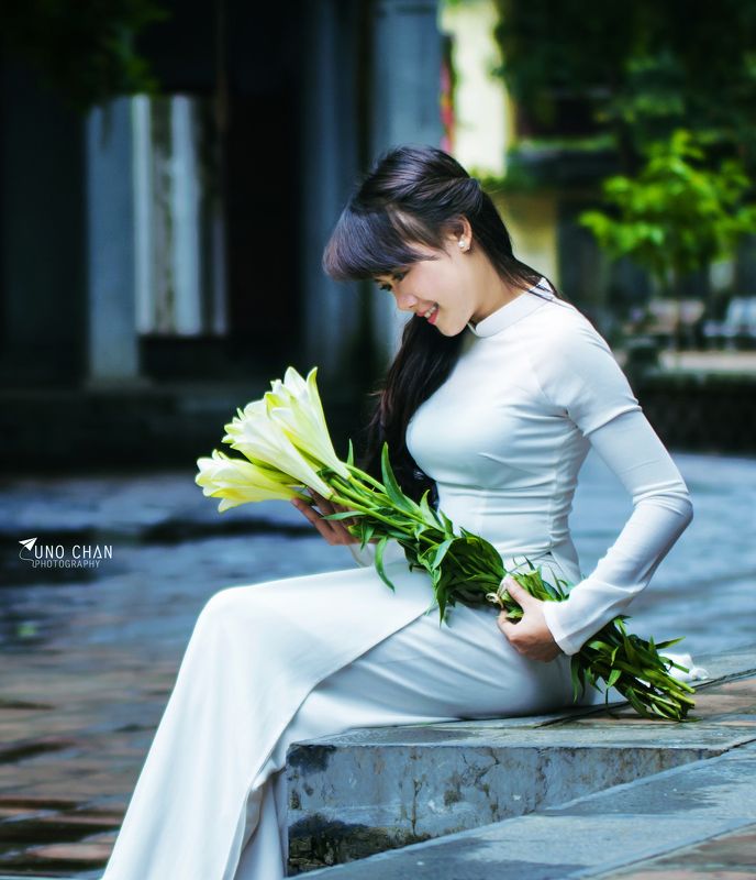 ao dao, unochan,vuonghongchan, hanoi, vietnam ao dai Vietnamphoto preview