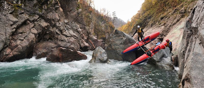 белая, адыгея, кавказ, сплав, гранитный, каньон, катамаран Гранитный каньон, вид изнутри. 2photo preview
