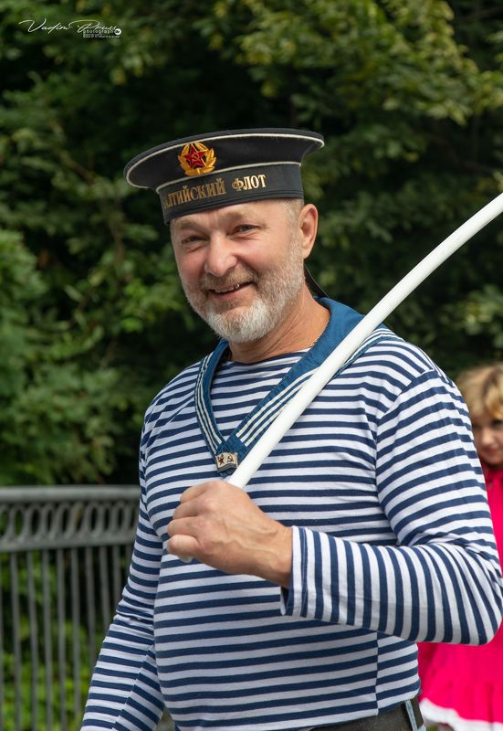 ВМФ, праздник, портрет, тельняшка, город, лето, Калининградская область, Россия, моряк, фотография, holiday, portrait, vest, city, summer, Kaliningrad region, Russia, sailor, photograph Мужской портрет.photo preview