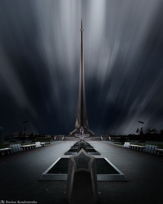 fine art, fineart, файн арт, fine art architecture, монумент покорителям космоса Монумент \