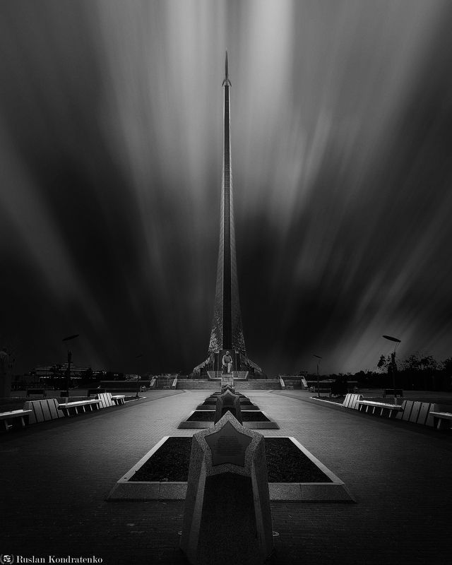 fine art, fineart, файн арт, fine art architecture, монумент покорителям космоса Монументphoto preview