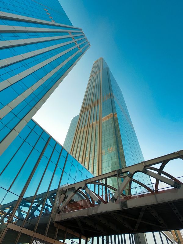 Архитектура, небоскреб Небоскребы города Астанаphoto preview