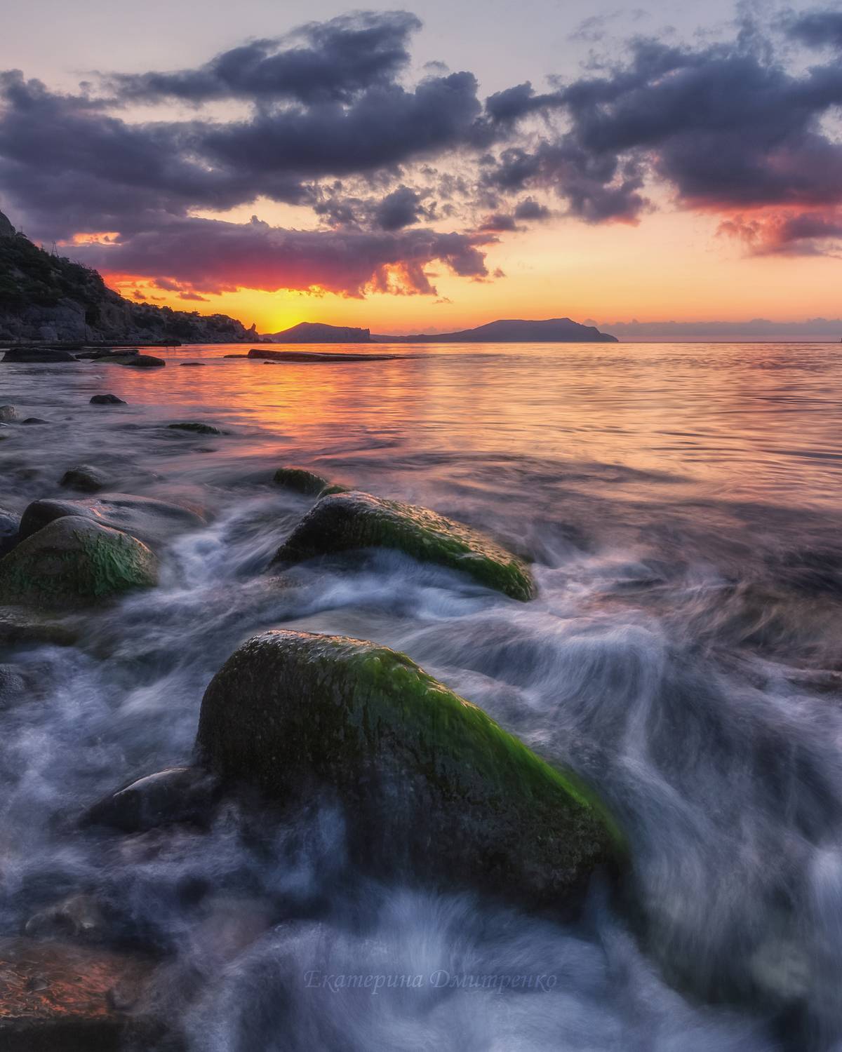 крым, море, пейзаж, рассвет, горы, новый свет, судак, crimea, landscape, Дмитренко Екатерина