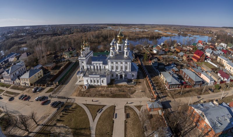 шуя, воскресенский собор, весна, апрель Апрель в Шуеphoto preview