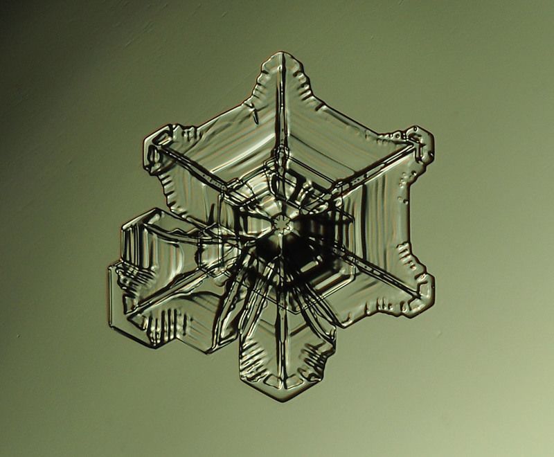 Рождение снежинкиphoto preview