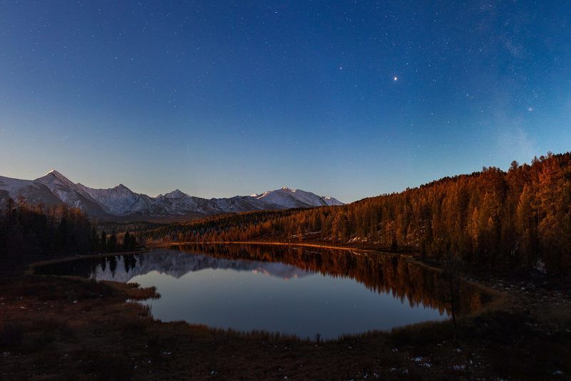 алтай, киделю, осень Полнолуние на Киделюphoto preview