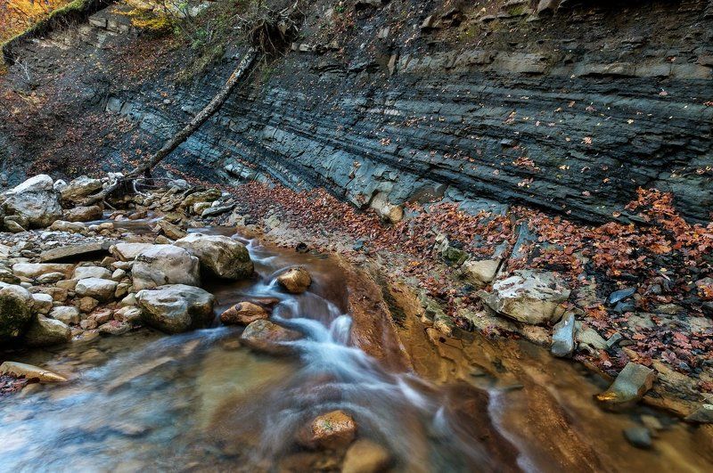река, пейзаж, осень, камни, скала, природа, вода, Крым, river, landscape, stones, Crimea река Коккозкаphoto preview