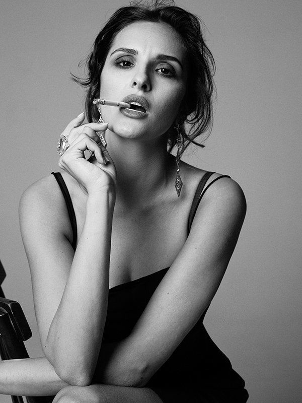 актриса, студия, чб, черно-белое, портрет Софияphoto preview