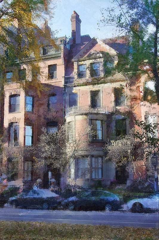 Сиреневый городphoto preview