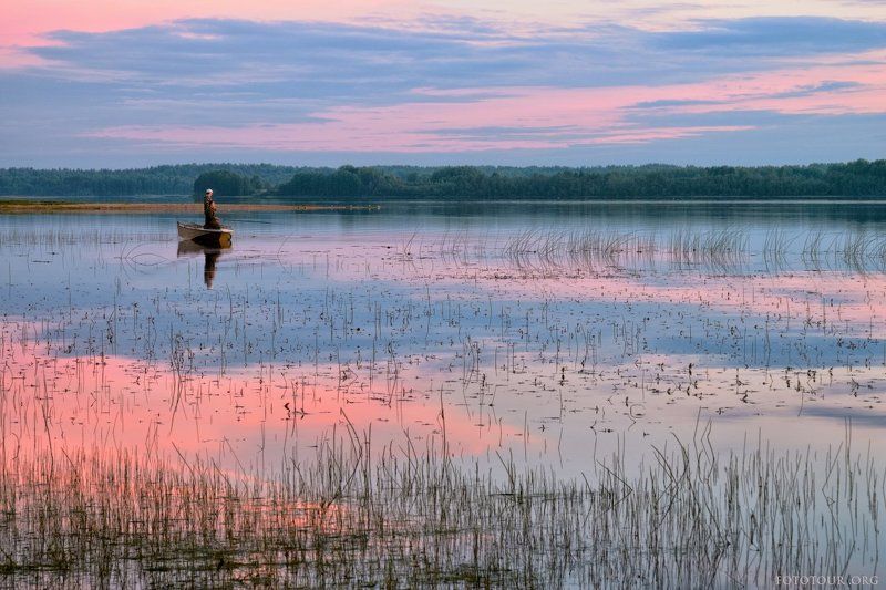 Закатная рыбалка фото превью