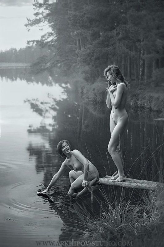 Утро на озереphoto preview