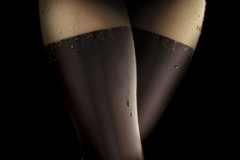 пиво, ножки, ноги, dark, beer, Два бокала темногоphoto preview