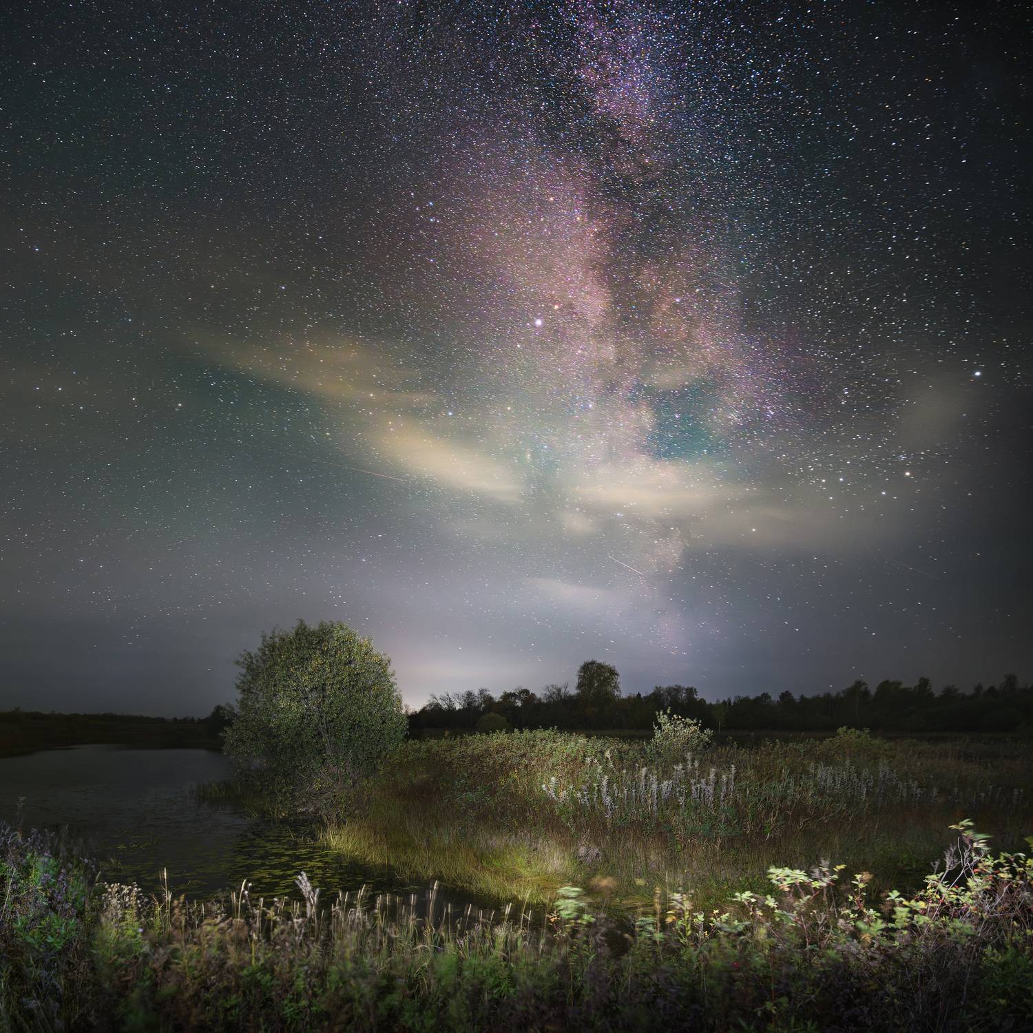 Сентябрьское ночное небо. Автор: Смольский Евгений , Смольский Евгений