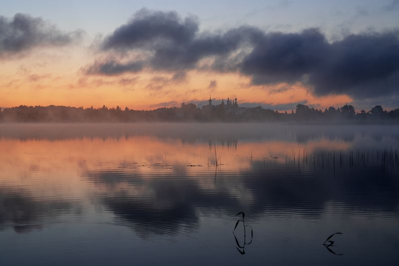 ферапонтово, лето, рассвет Рассвет в Ферапонтовоphoto preview