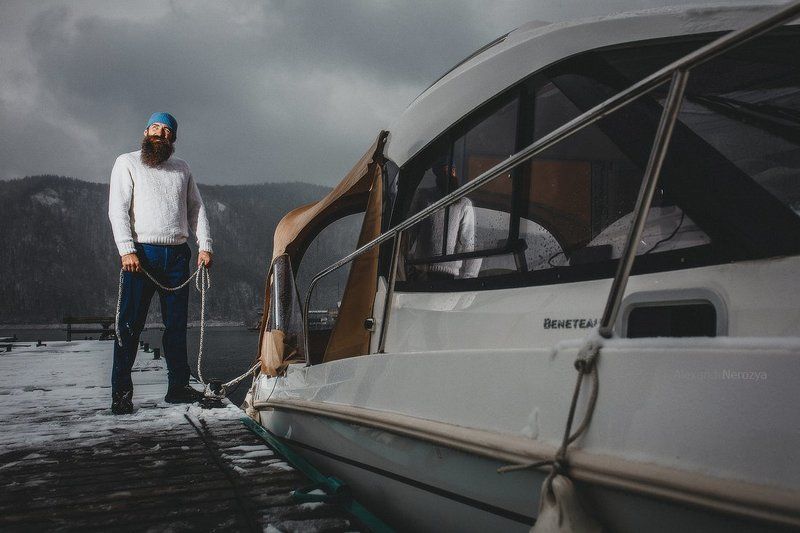 admiral, krasnoyarsk, krsk, russia, sailor, sea, siberia, адмирал, вода, катер, красноярск, море, моряк, портрет, россия, сибирь, яхта Sailorphoto preview