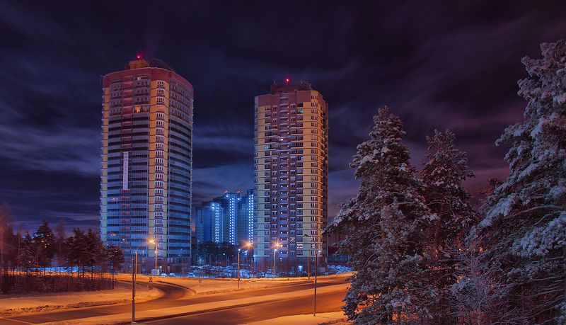 ...ночной город (Сургут)photo preview