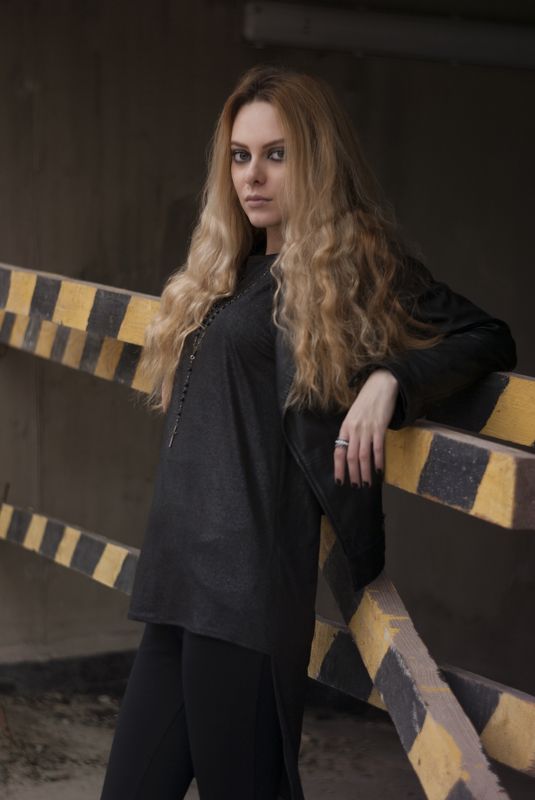 портрет, девушка, гранж, рок, блондинка, portrait, girl, grunge, rock, blonde Александраphoto preview