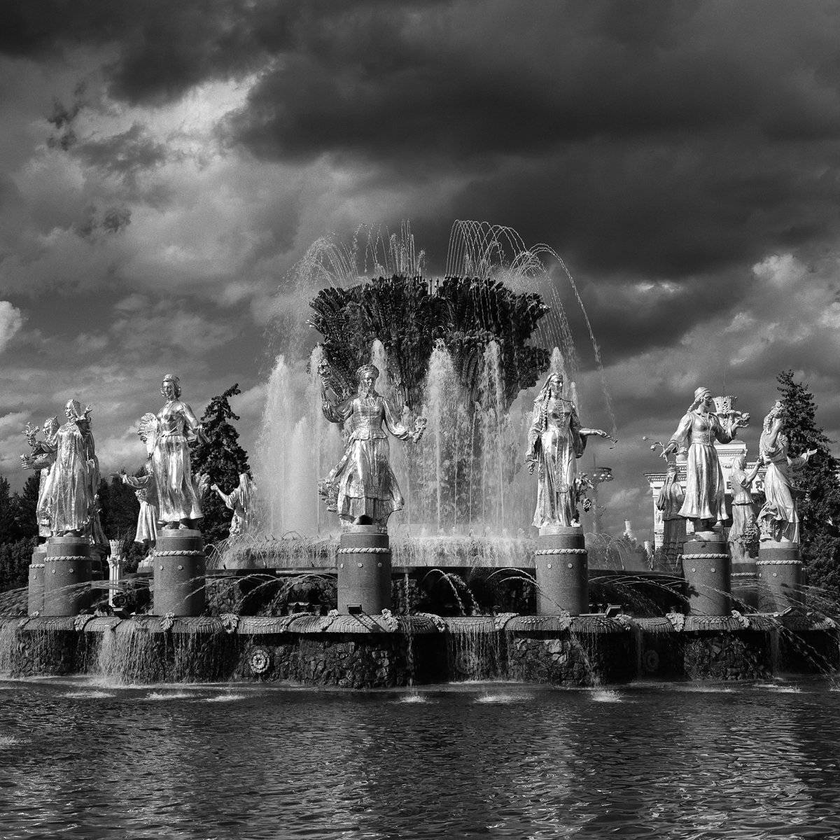"ВДНХ". Автор: Александр Резников Город., Памятник., Фонтан., Александр Резников