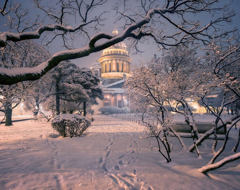 Зимний Исаакиевский...photo preview