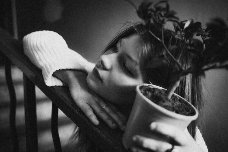 модель, фотограф в Минске, Минск, Дмитрий Гусалов, фотосессия, цветы, лимон, человек Настяphoto preview