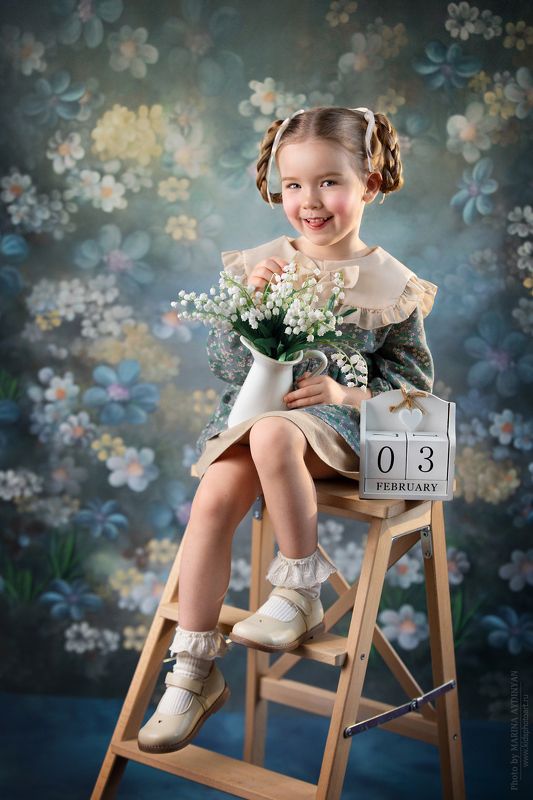 дети девочка сказка артфотография детскаяфотография  детскийпортрет постановочнаяфотография весна весеннийпортрет семейнаяфотография постановочныйпортрет Скоро веснаphoto preview
