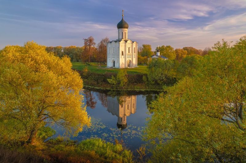 #храм #покрова #церковь #нерли #architecture #красота #vkyurii_ru Храм Покрова на Нерлиphoto preview